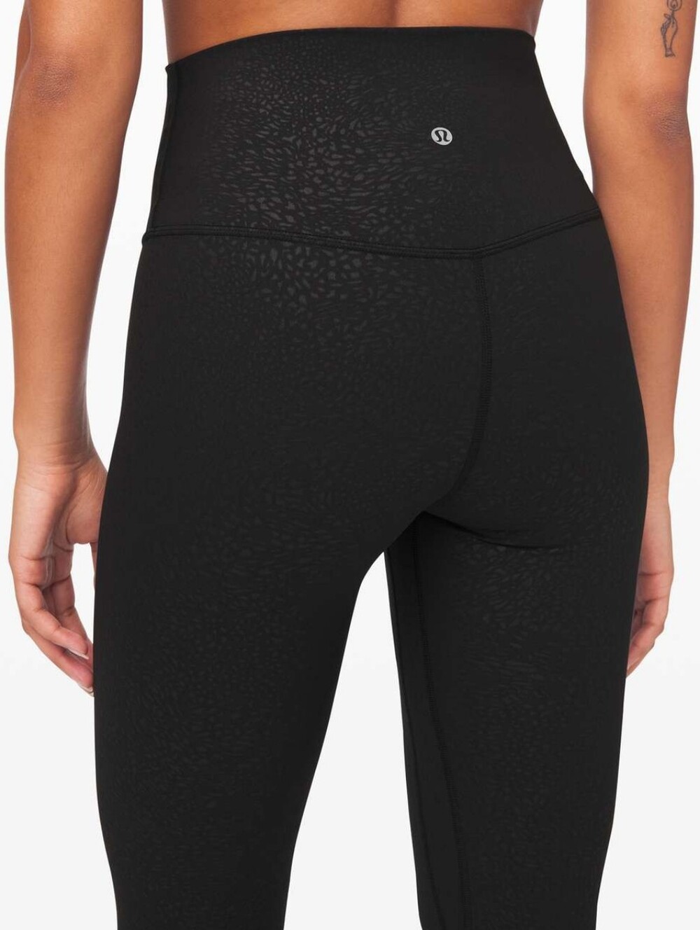 Lululemon Align 21" Polar Shift Emboss Black Size 4